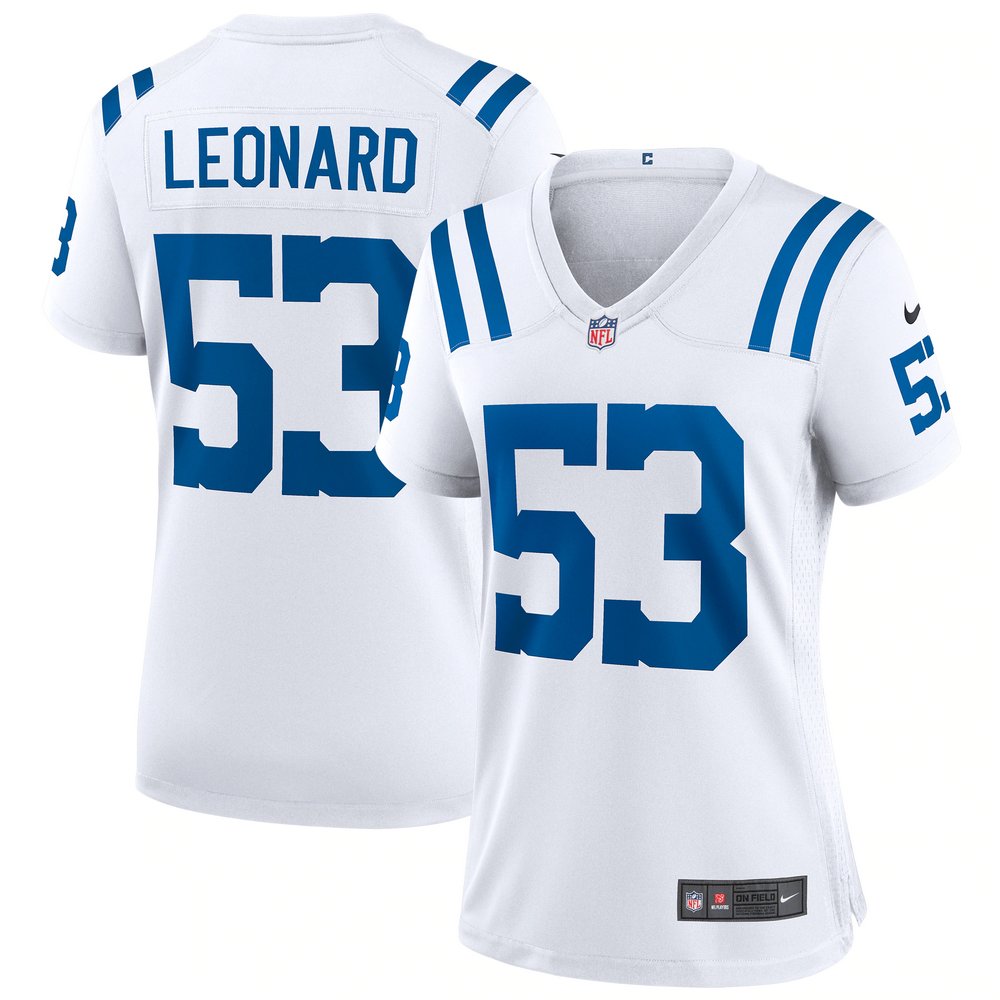 Darius Leonard Indianapolis Colts Nike Women's Game Player Jersey - White