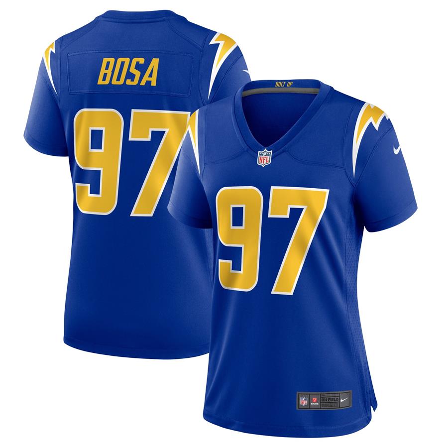 Женское джерси Joey Bosa Los Angeles Chargers Nike 2nd Alternate Game (синий)