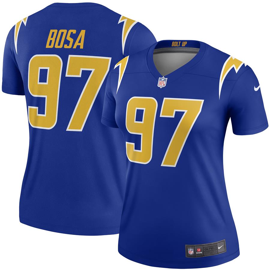 Женское джерси Joey Bosa Los Angeles Chargers Nike 2nd Alternate Legend (синий)