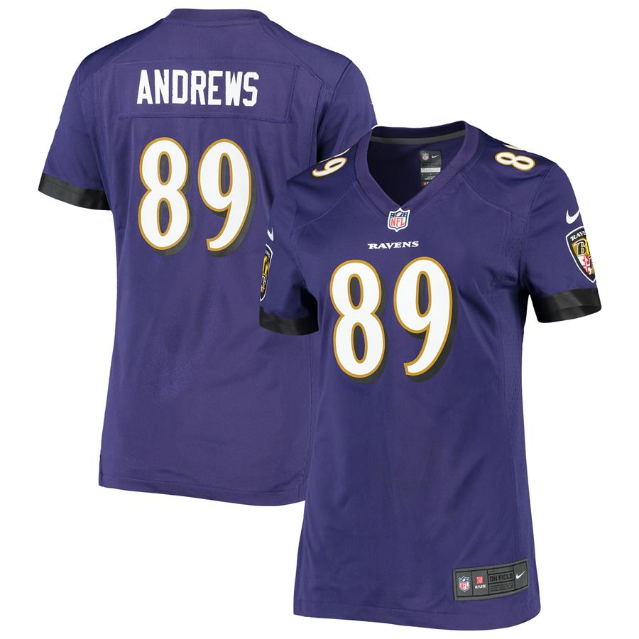 Mark Andrews Baltimore Ravens Nike Women's Game Player Jersey - Purple