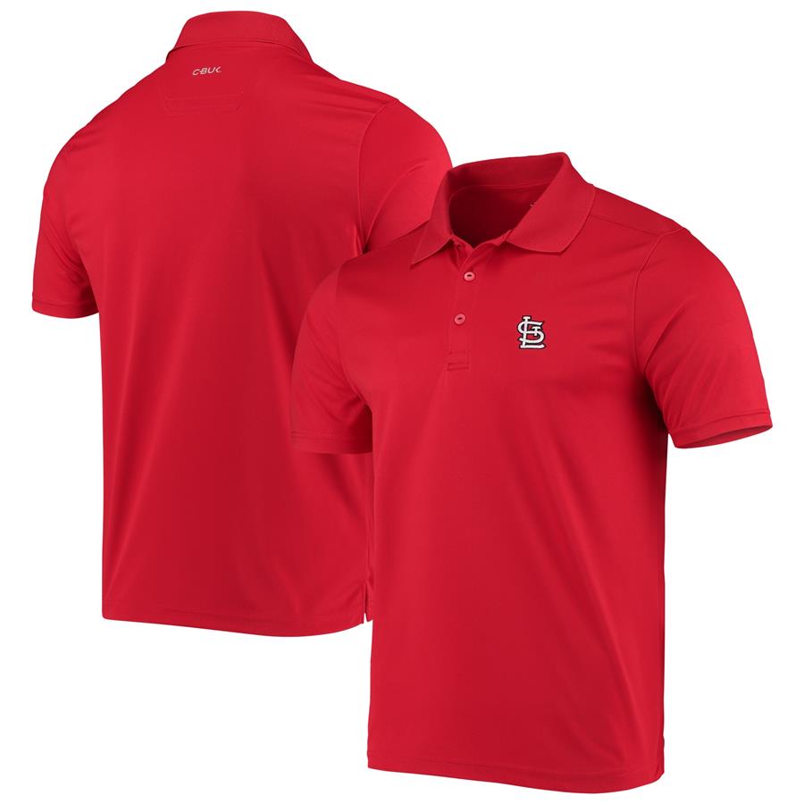 St. Louis Cardinals CBUK by Cutter & Buck Fairwood Polo - Red