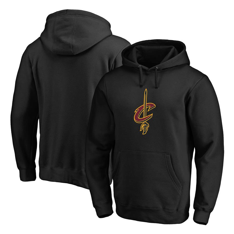 Cleveland Cavaliers Fanatics Branded Primary Team Logo Pullover Hoodie - Black
