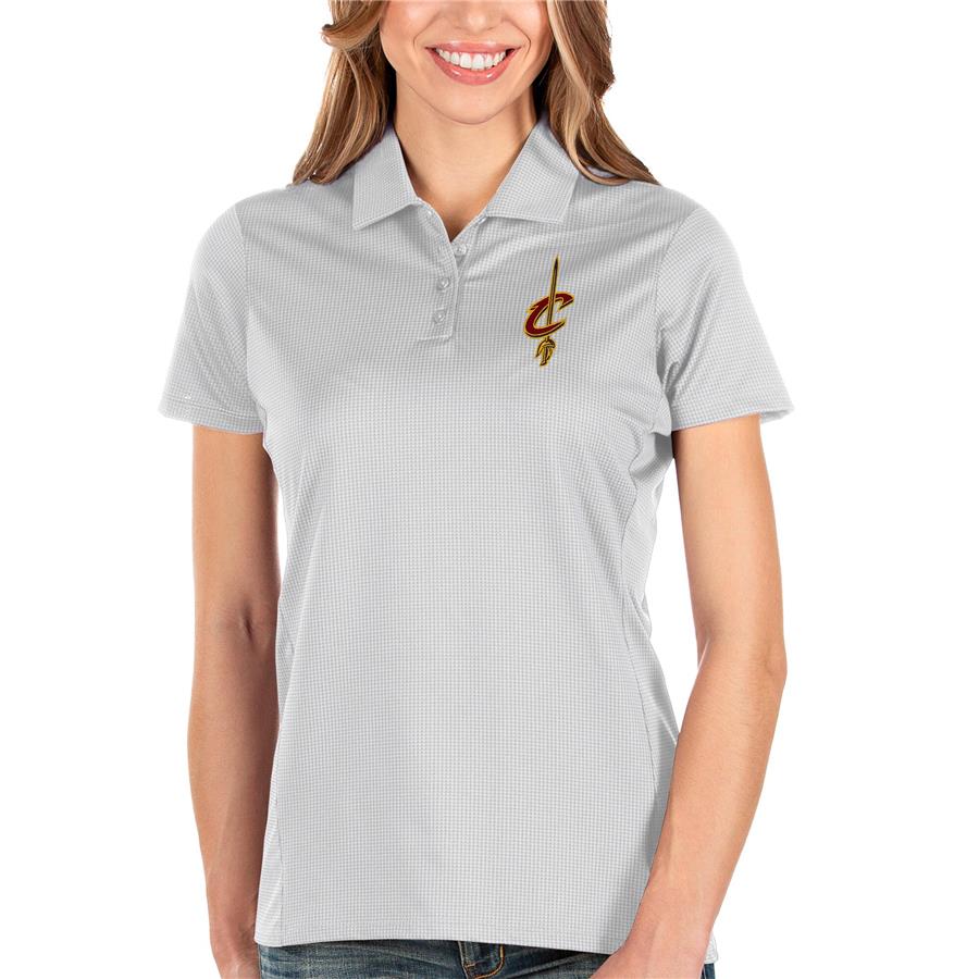 Cleveland Cavaliers Antigua Women's Balance Polo - White