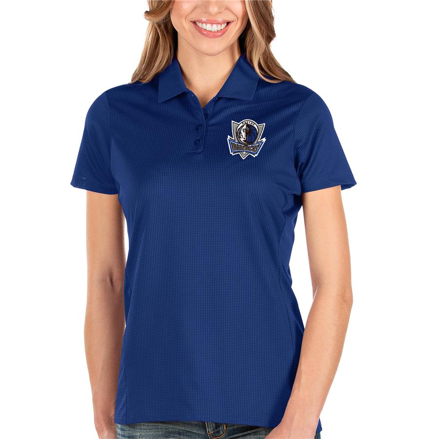 Dallas Mavericks Antigua Women's Balance Polo - Royal