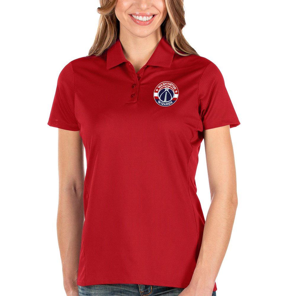 Washington Wizards Antigua Women's Balance Polo - Red