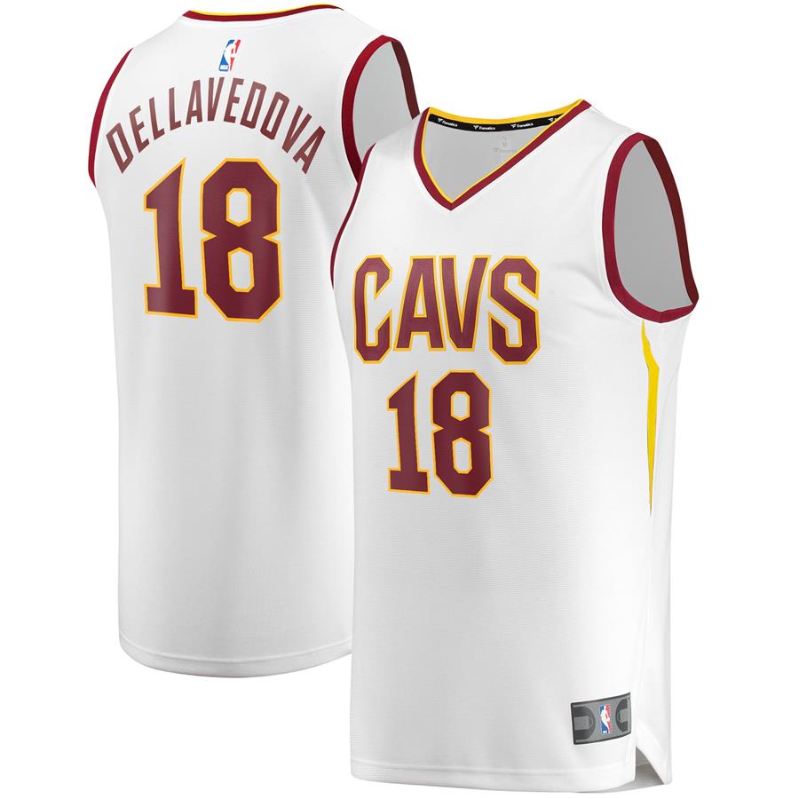 Matthew Dellavedova Cleveland Cavaliers Fanatics Branded Fast Break Replica Player Jersey - Association Edition - White