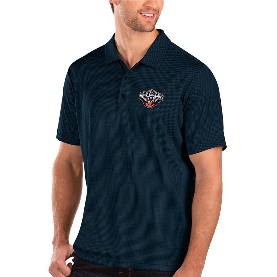 New Orleans Pelicans Antigua Balance Polo - Navy