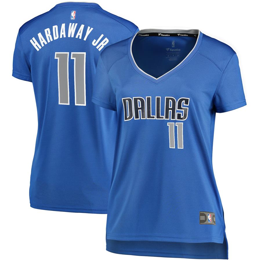 Tim Hardaway Jr. Dallas Mavericks Fanatics Branded Women's Fast Break Player Replica Jersey - Icon Edition - Blue