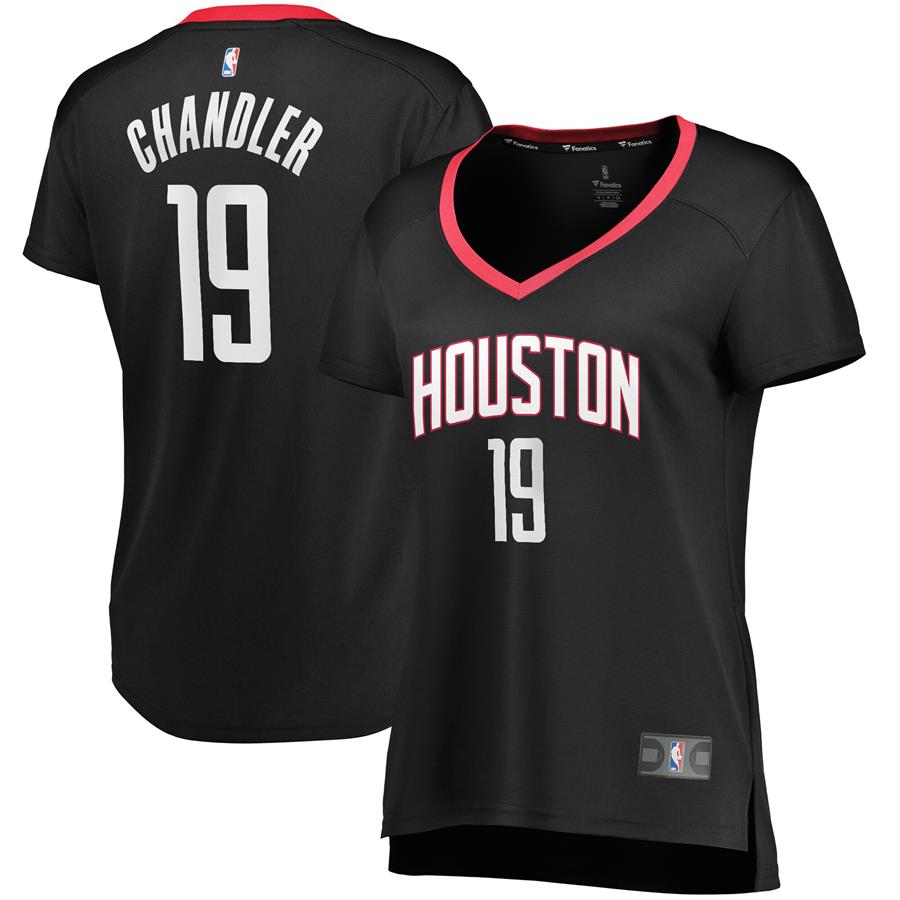 Tyson Chandler Houston Rockets Fanatics Branded Women's Fast Break Player Replica Jersey - Statement Edition - Black