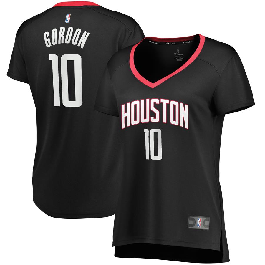 Eric Gordon Houston Rockets Fanatics Branded Women's Fast Break Player Replica Jersey - Statement Edition - Black