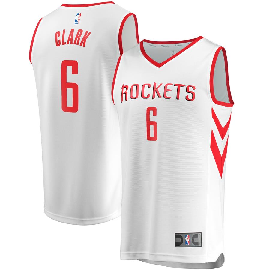 Gary Clark Houston Rockets Fanatics Branded Fast Break Player Replica Jersey - Association Edition - White