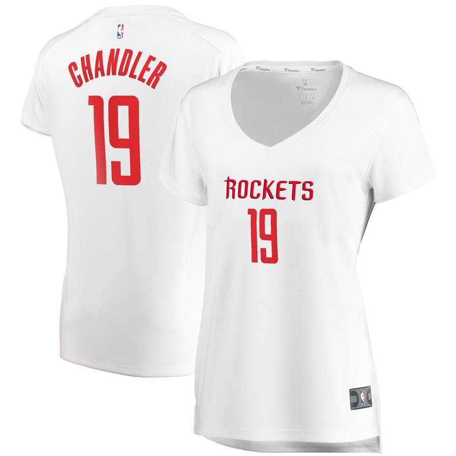 Tyson Chandler Houston Rockets Fanatics Branded Women's Fast Break Player Replica Jersey - Association Edition - White