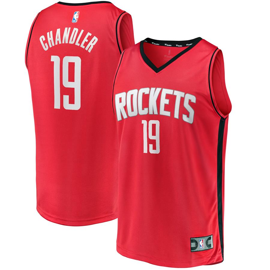Tyson Chandler Houston Rockets Fanatics Branded Fast Break Player Replica Jersey - Icon Edition - Red