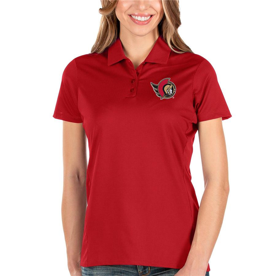 Ottawa Senators Antigua Women's Balance Polo - Red