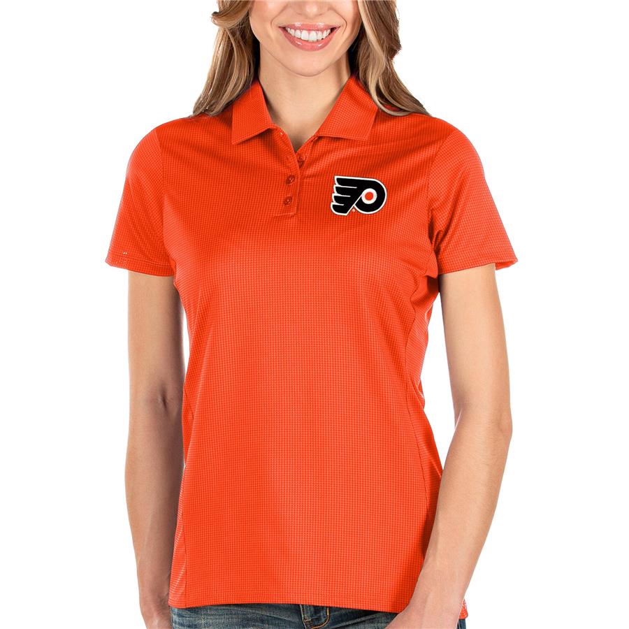 Philadelphia Flyers Antigua Women's Balance Polo - Orange