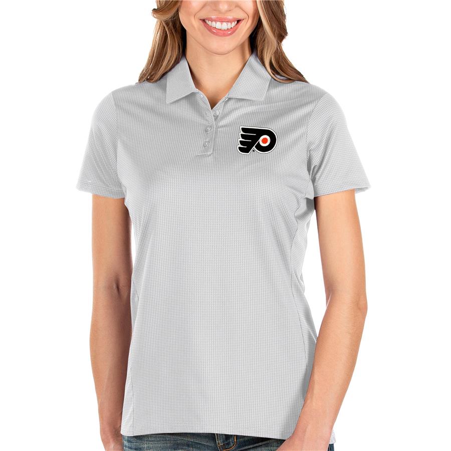 Philadelphia Flyers Antigua Women's Balance Polo - White