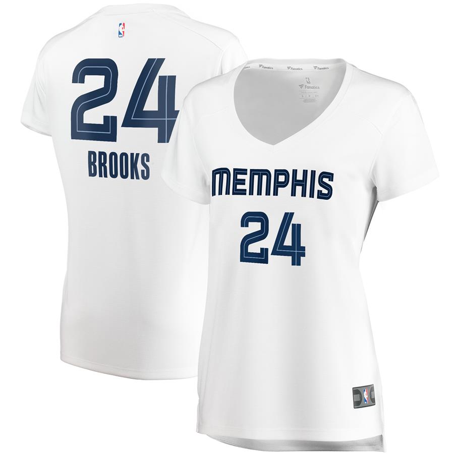 Dillon Brooks Memphis Grizzlies Fanatics Branded Women's Fast Break Player Jersey - Association Edition - White