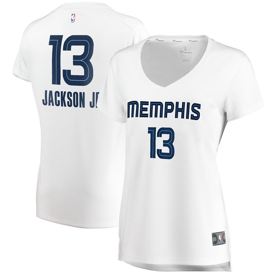 Jaren Jackson Jr. Memphis Grizzlies Fanatics Branded Women's Fast Break Player Jersey - Association Edition - White