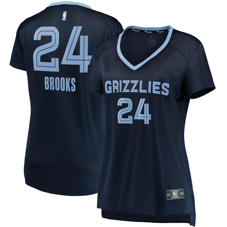 Dillon Brooks Memphis Grizzlies Fanatics Branded Women's Fast Break Player Jersey - Icon Edition - Navy