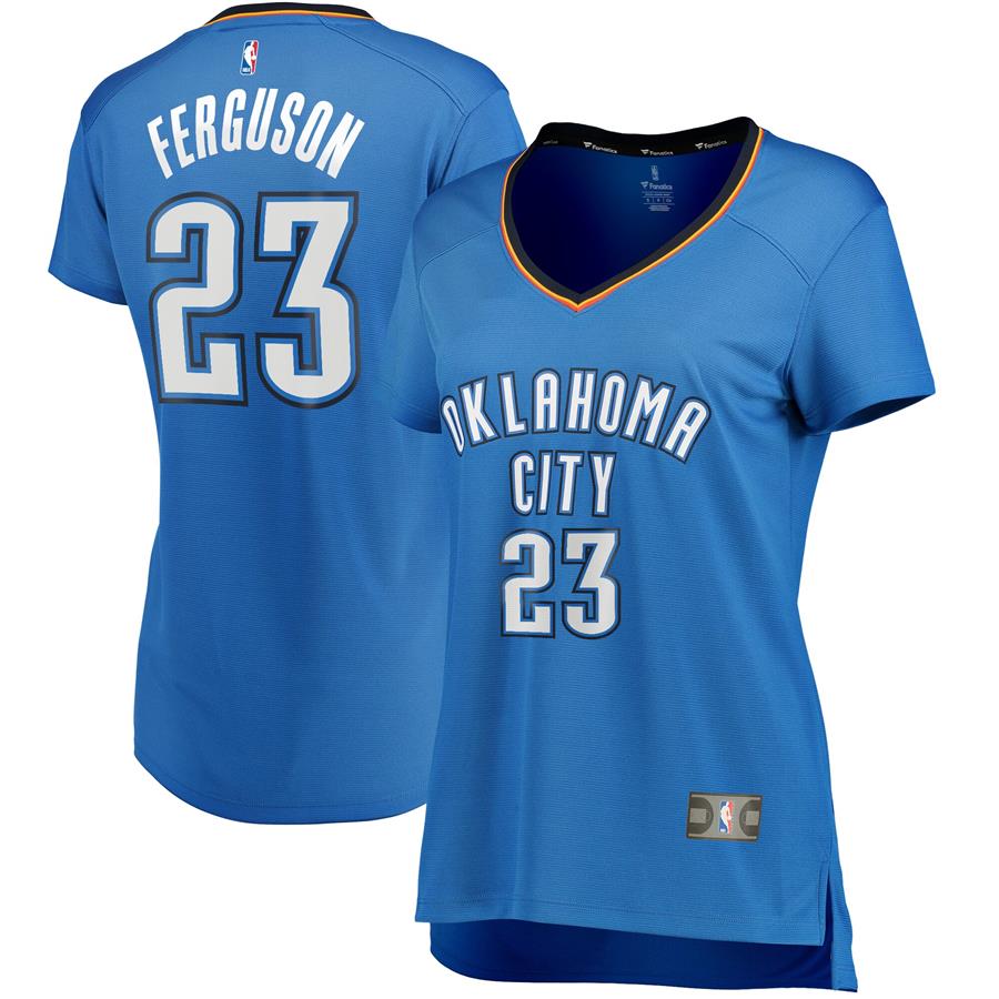 Terrance Ferguson Oklahoma City Thunder Fanatics Branded Women's Fast Break Player Jersey - Icon Edition - Blue
