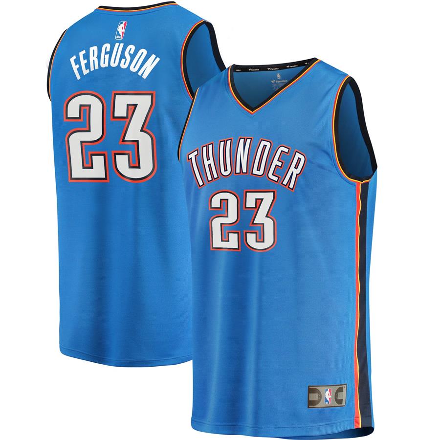 Terrance Ferguson Oklahoma City Thunder Fanatics Branded Fast Break Player Jersey - Icon Edition - Blue