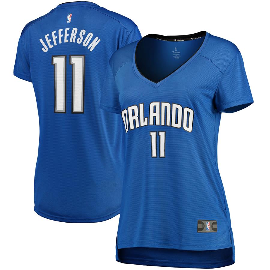 Amile Jefferson Orlando Magic Fanatics Branded Women's Fast Break Replica Player Jersey - Icon Edition - Blue