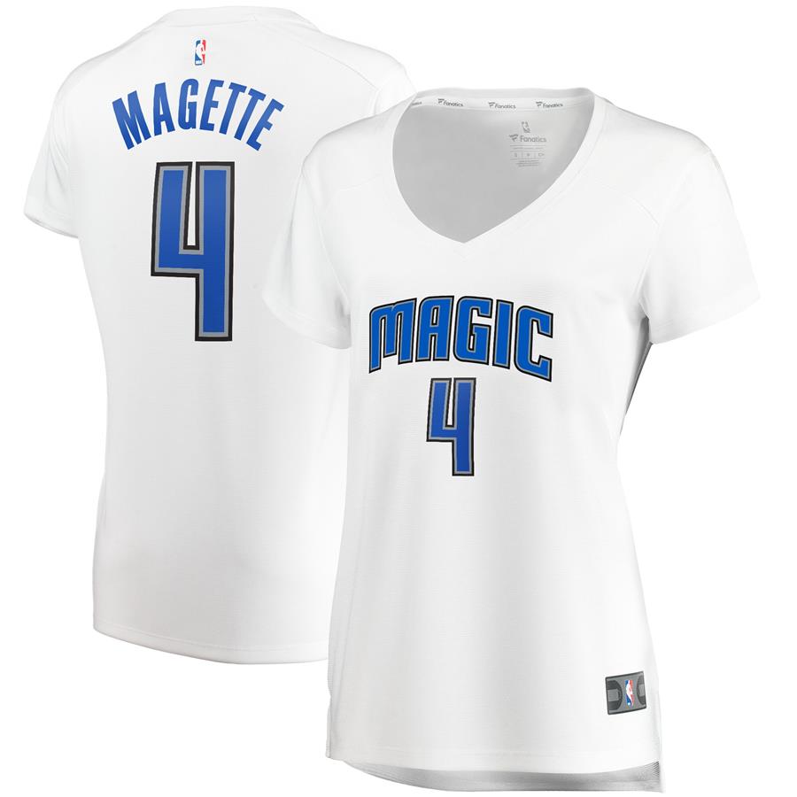 Josh Magette Orlando Magic Fanatics Branded Women's Fast Break Replica Player Jersey - Association Edition - White