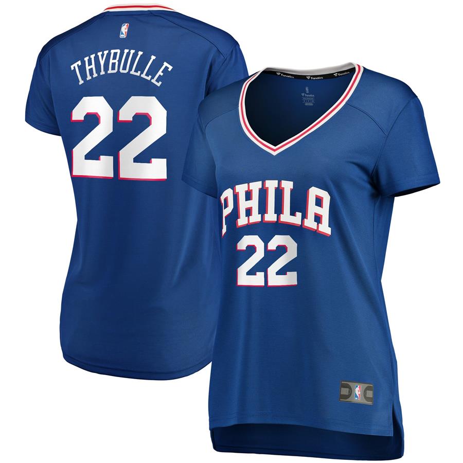 Matisse Thybulle Philadelphia 76ers Fanatics Branded Women's Fast Break Replica Player Jersey - Icon Edition - Royal