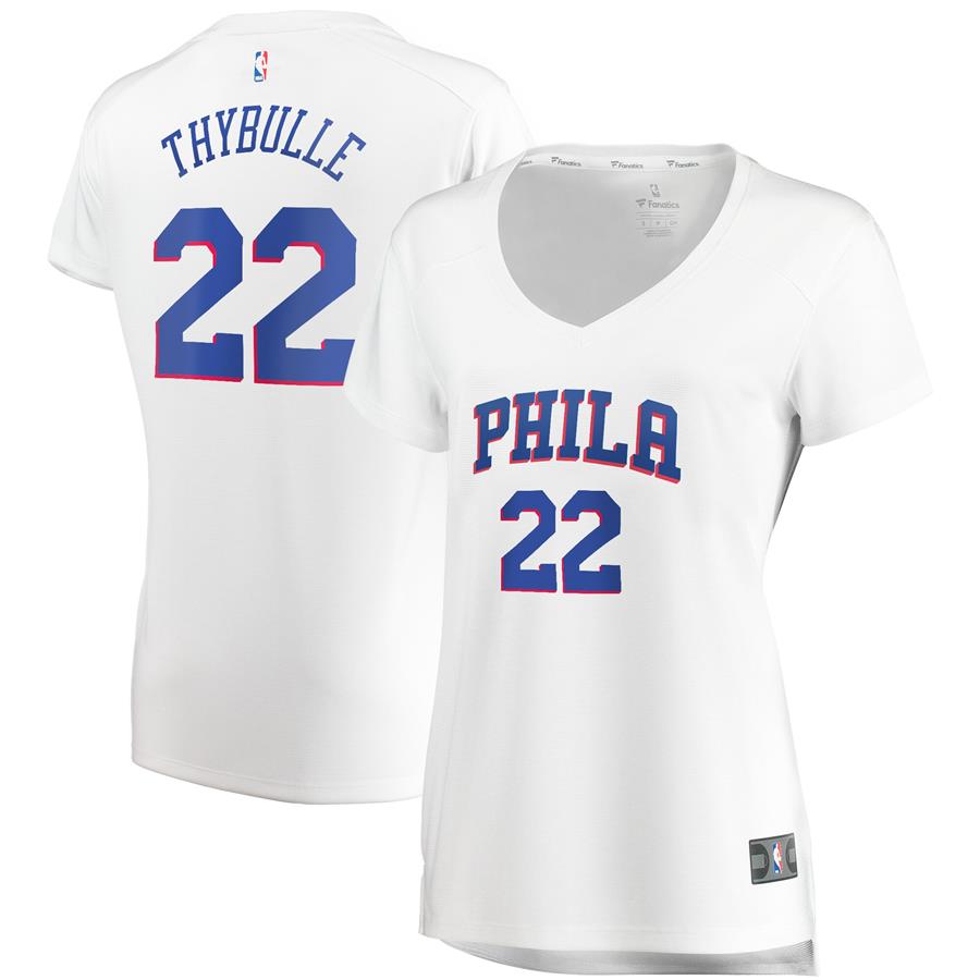 Matisse Thybulle Philadelphia 76ers Fanatics Branded Women's Fast Break Replica Player Jersey - Association Edition - White