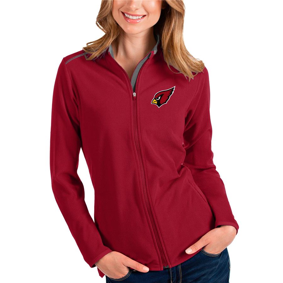 Arizona Cardinals Antigua Women's Glacier Full-Zip Jacket - Cardinal
