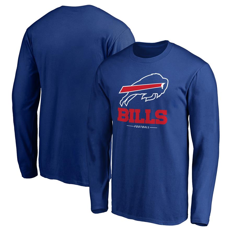 Buffalo Bills Fanatics Branded Team Lockup Long Sleeve T-Shirt - Royal