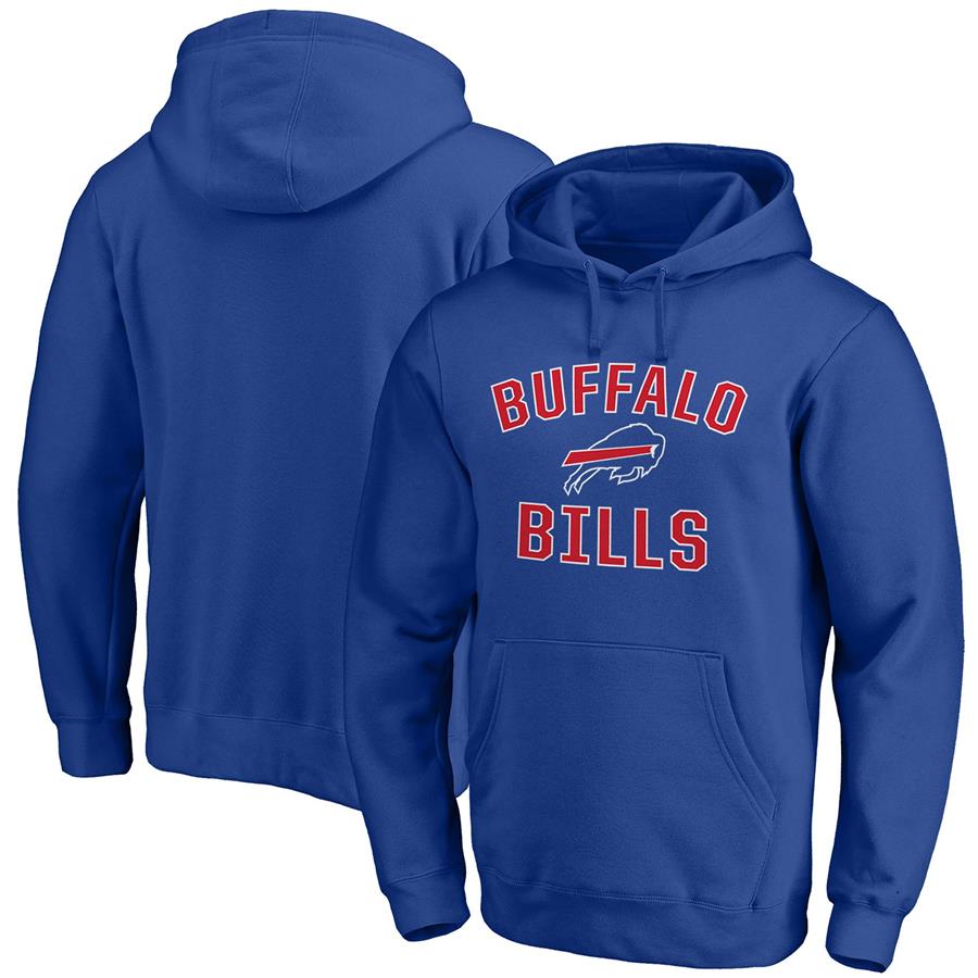 Buffalo Bills Fanatics Branded Victory Arch Team Pullover Hoodie - Royal