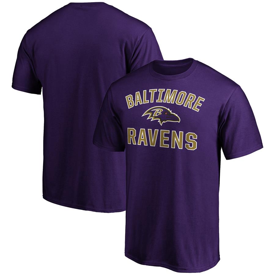 Baltimore Ravens Fanatics Branded Victory Arch T-Shirt - Purple
