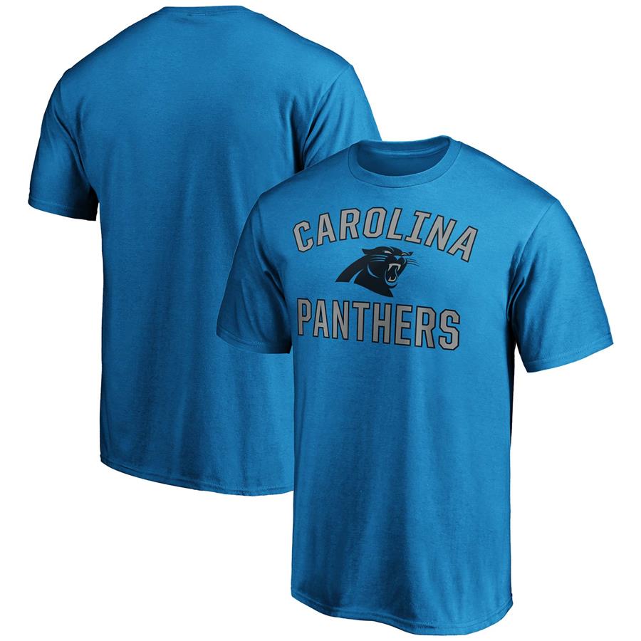 Carolina Panthers Fanatics Branded Victory Arch T-Shirt - Blue