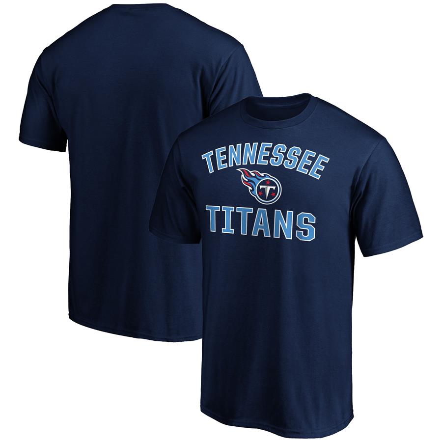 Tennessee Titans Fanatics Branded Victory Arch T-Shirt - Navy