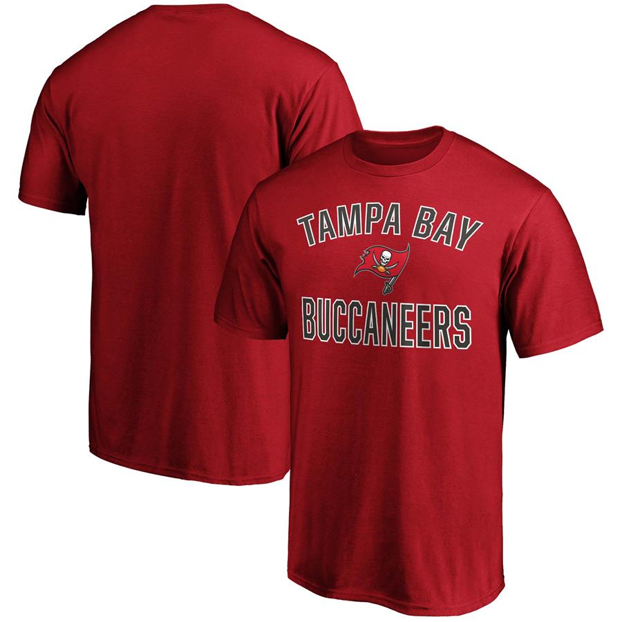 Tampa Bay Buccaneers Fanatics Branded Victory Arch T-Shirt - Red