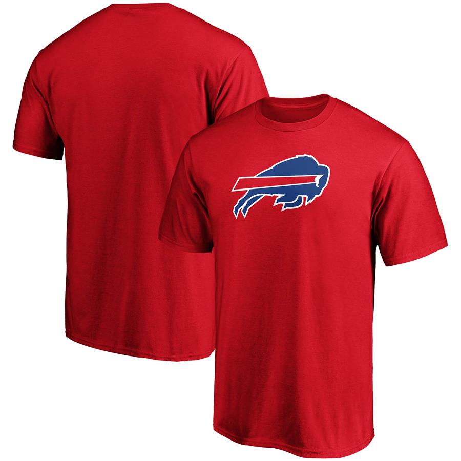 Buffalo Bills Fanatics Branded Primary Logo Team T-Shirt - Red