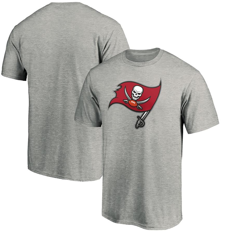Tampa Bay Buccaneers Fanatics Branded Primary Logo Team T-Shirt - Gray