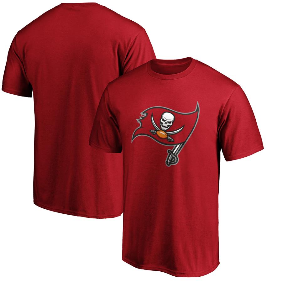 Tampa Bay Buccaneers Fanatics Branded Primary Logo Team T-Shirt - Red