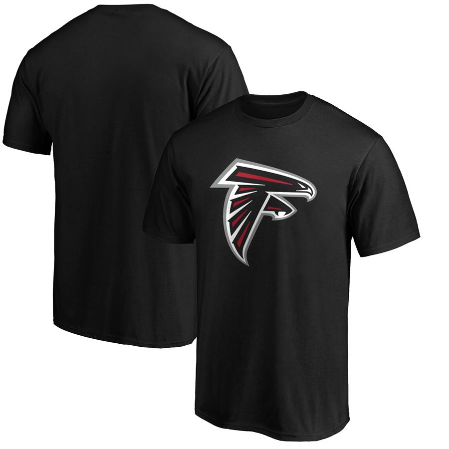 Atlanta Falcons Fanatics Branded Primary Logo Team T-Shirt - Black