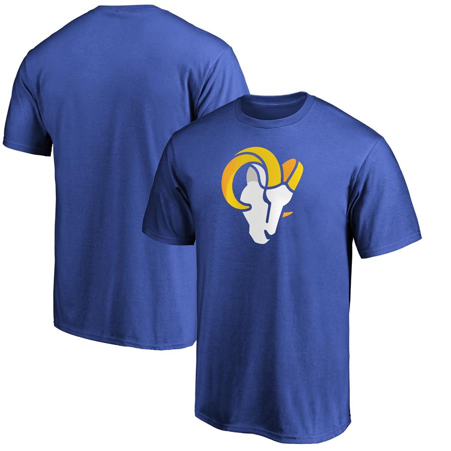 Los Angeles Rams Fanatics Branded Primary Logo Team T-Shirt - Royal