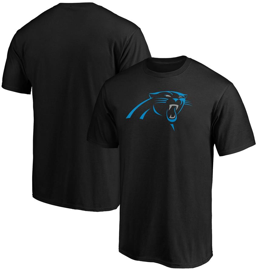 Carolina Panthers Fanatics Branded Primary Logo Team T-Shirt - Black