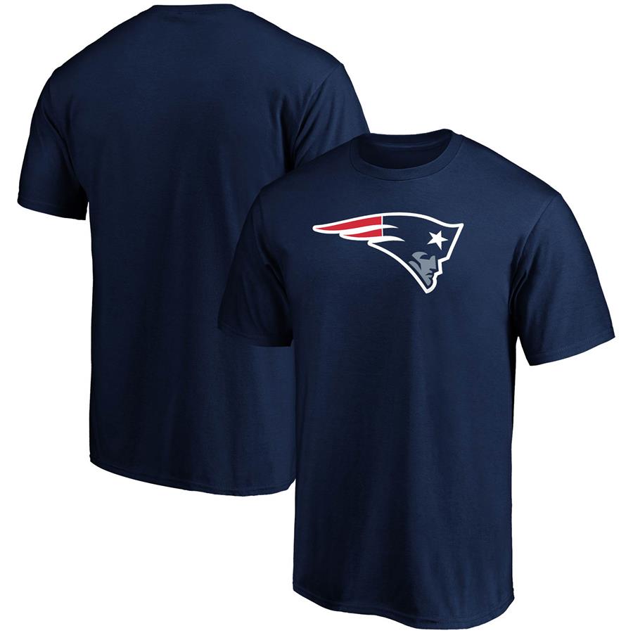 New England Patriots Fanatics Branded Primary Logo Team T-Shirt - Navy