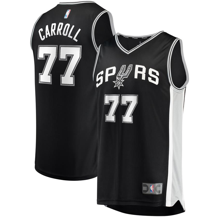 DeMarre Carroll San Antonio Spurs Fanatics Branded Fast Break Replica Player Jersey - Icon Edition - Black