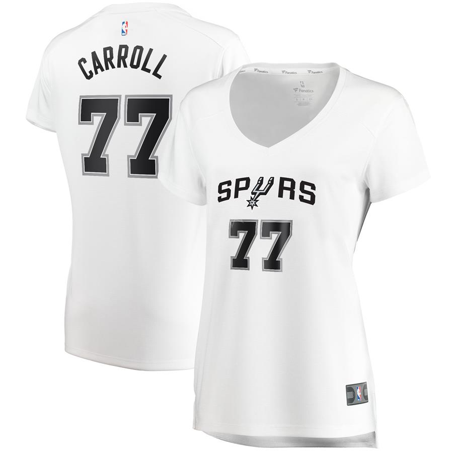 DeMarre Carroll San Antonio Spurs Fanatics Branded Women's Fast Break Replica Player Jersey - Association Edition - White