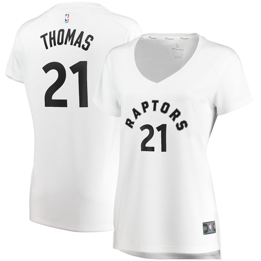 Matt Thomas Toronto Raptors Fanatics Branded Women's Fast Break Replica Player Jersey - Association Edition - White
