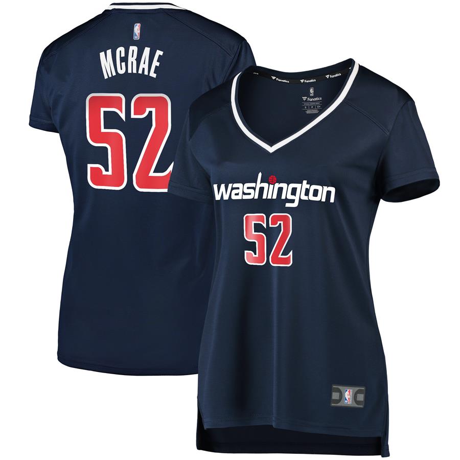 Jordan McRae Washington Wizards Fanatics Branded Women's Fast Break Player Jersey - Statement Edition - Navy