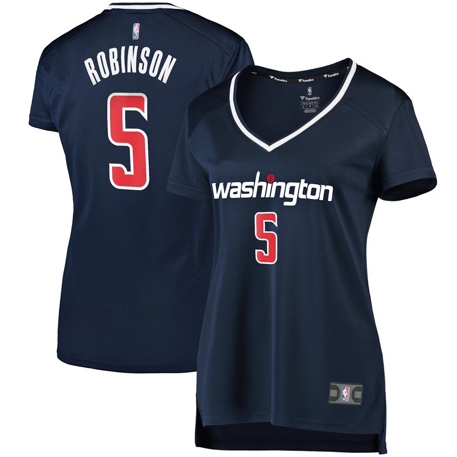 Justin Robinson Washington Wizards Fanatics Branded Women's Fast Break Player Jersey - Statement Edition - Navy