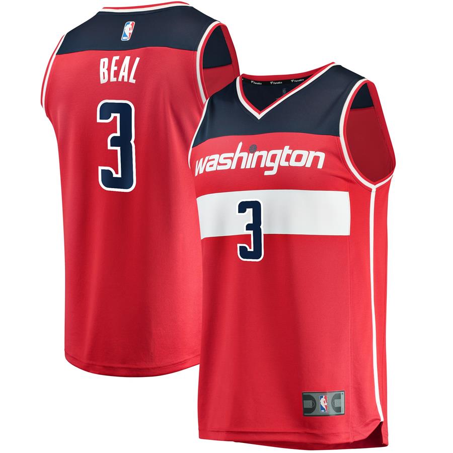 Bradley Beal Washington Wizards Fanatics Branded Fast Break Player Jersey - Icon Edition - Red