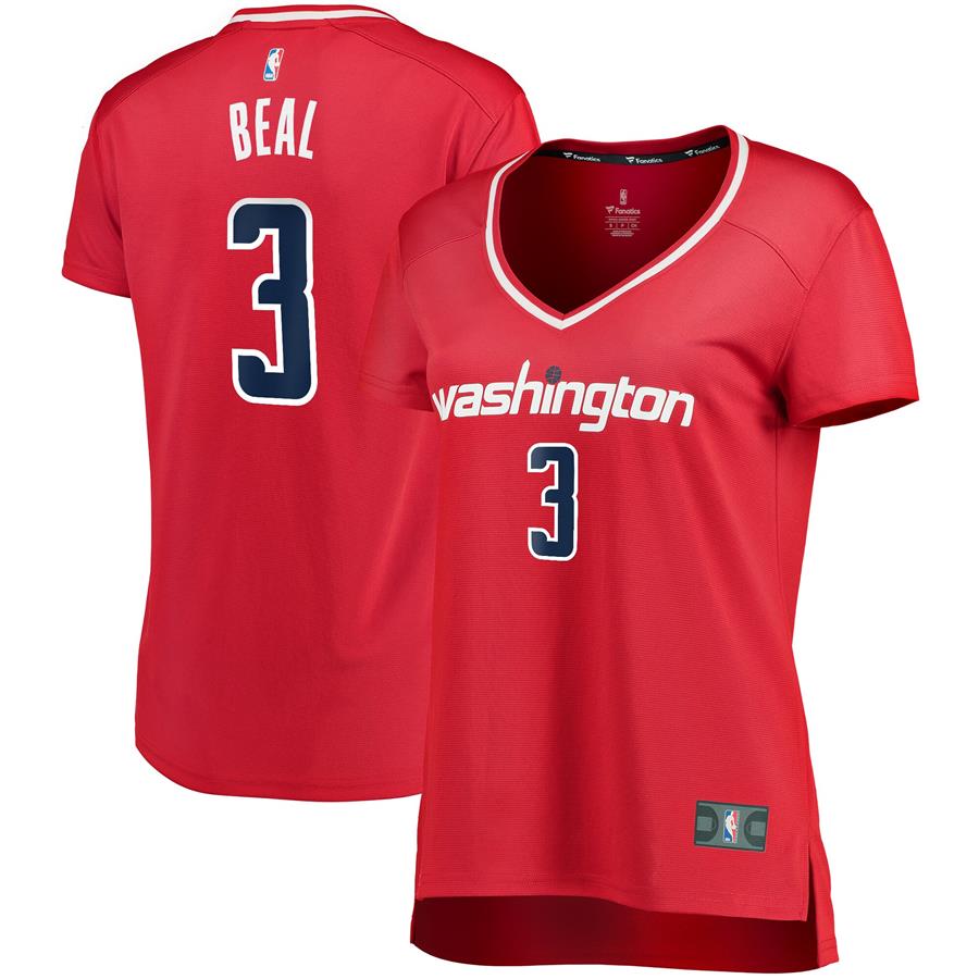 Bradley Beal Washington Wizards Fanatics Branded Women's Fast Break Player Jersey - Icon Edition - Red